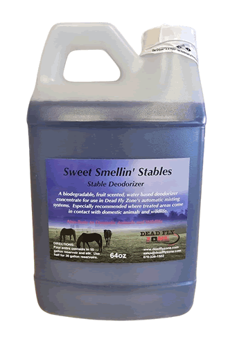Sweet Smellin' Stables-Odor Control For Barns-1/2 Gallon Concentrate - Dead Fly Zone