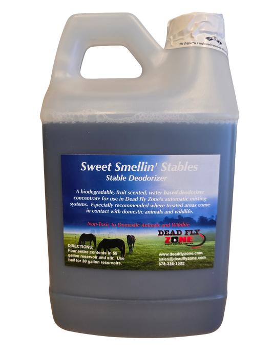 Sweet Smellin' Stables-Odor Control For Barns-1/2 Gallon Concentrate