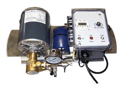 Insect Misting System-NO RESERVOIR DRUM or DRUM LID-Four Control Box Timers Available - Dead Fly Zone