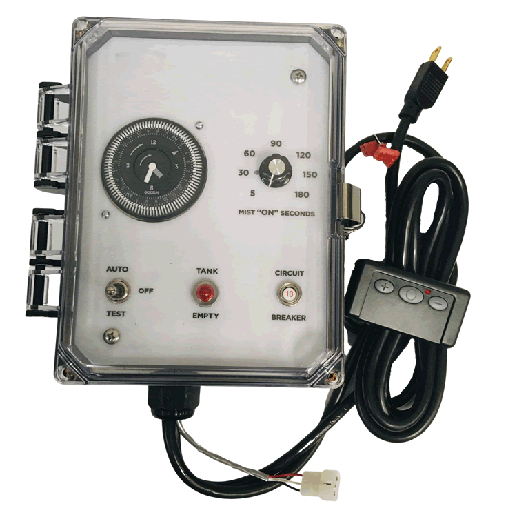 Analog Timer Assembly For Insect Misting Systems With Remote Control - Dead Fly Zone